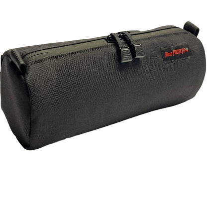 Moto Pockets motorcycle Burrito handlebar bag.