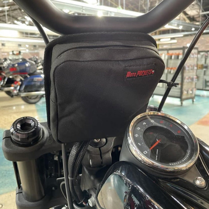 Moto Pockets Mini T-Bar Handlebar Bag 