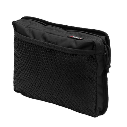 Moto Pockets Top Box Lid Bag in black.