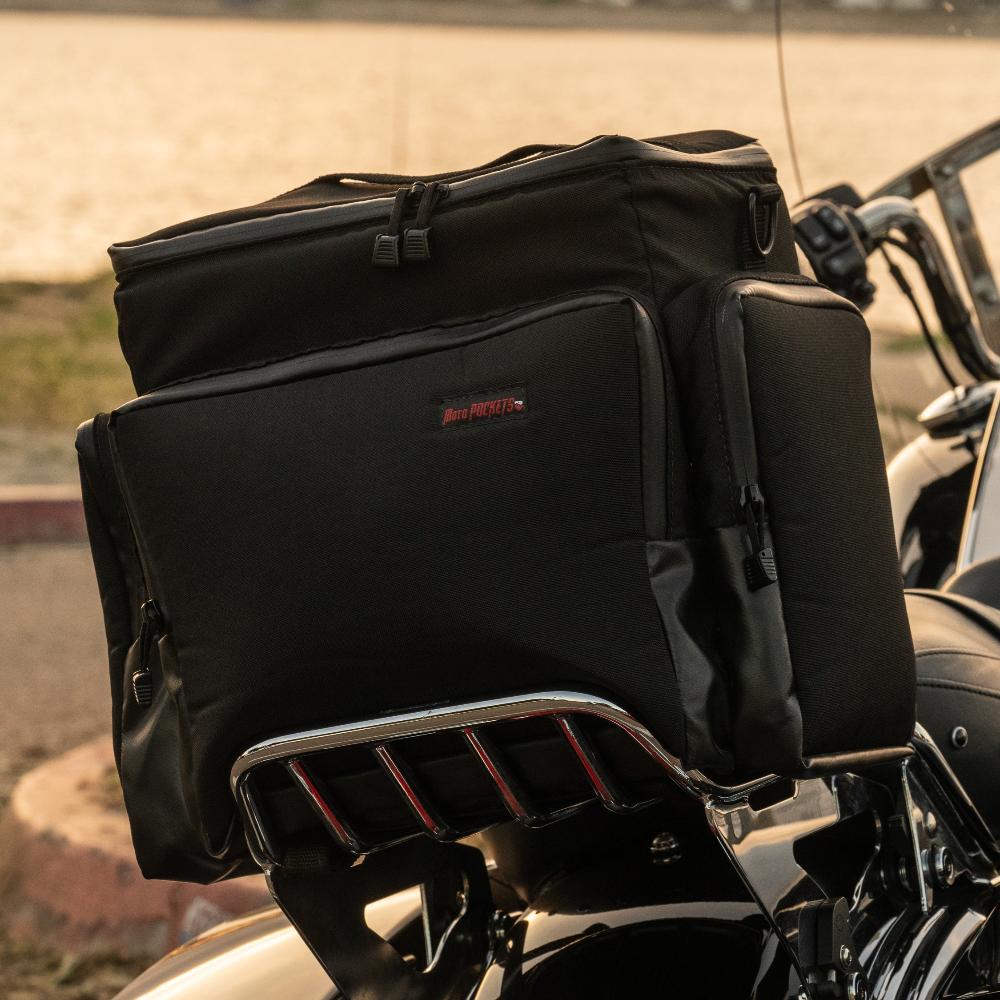 Motorcycle Sissy Bar Bag - Moto Pockets