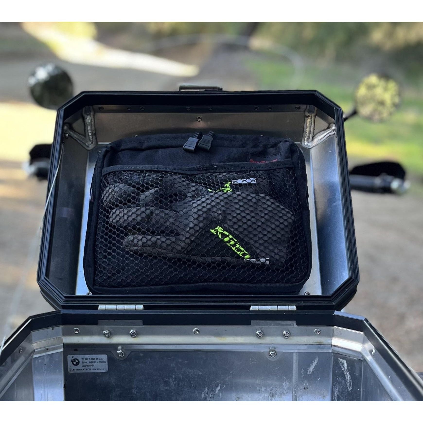 Motorcycle Top Case Lid Bag - Moto Pockets