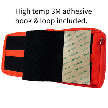 Moto Pockets Side Case Lid Bag with 3M adhesive hook & Loop.